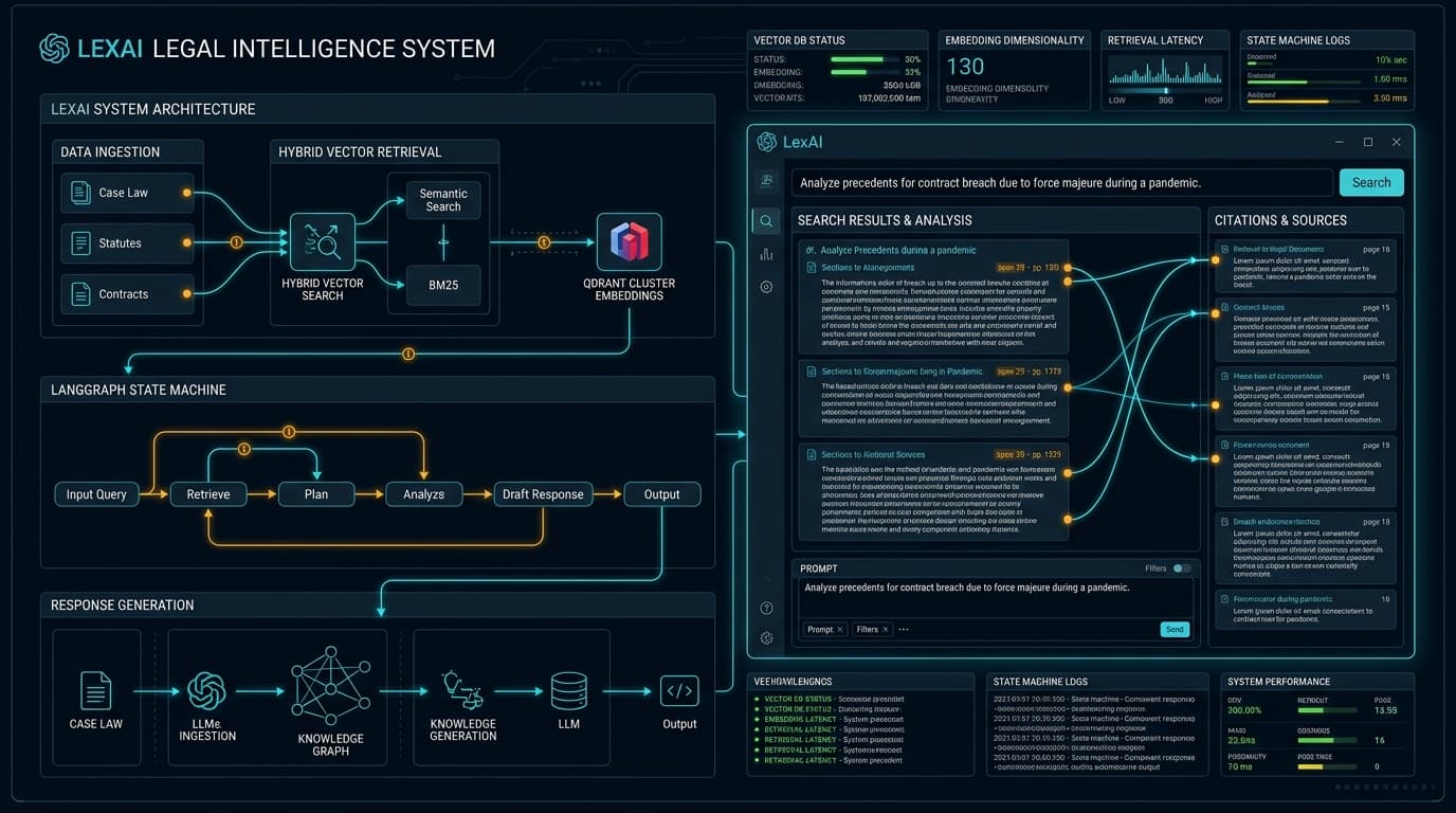 LexAI system architecture